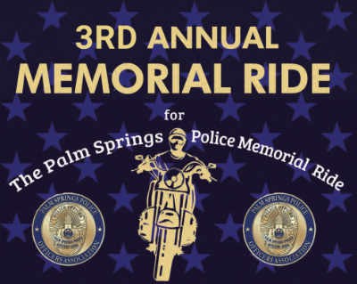 Don't Forget - Annual Memorial Ride next Saturday 11/9